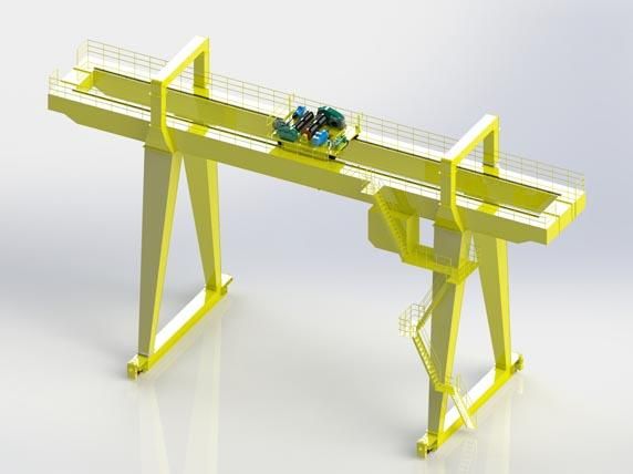 歐式雙梁門(mén)式起重機(jī)