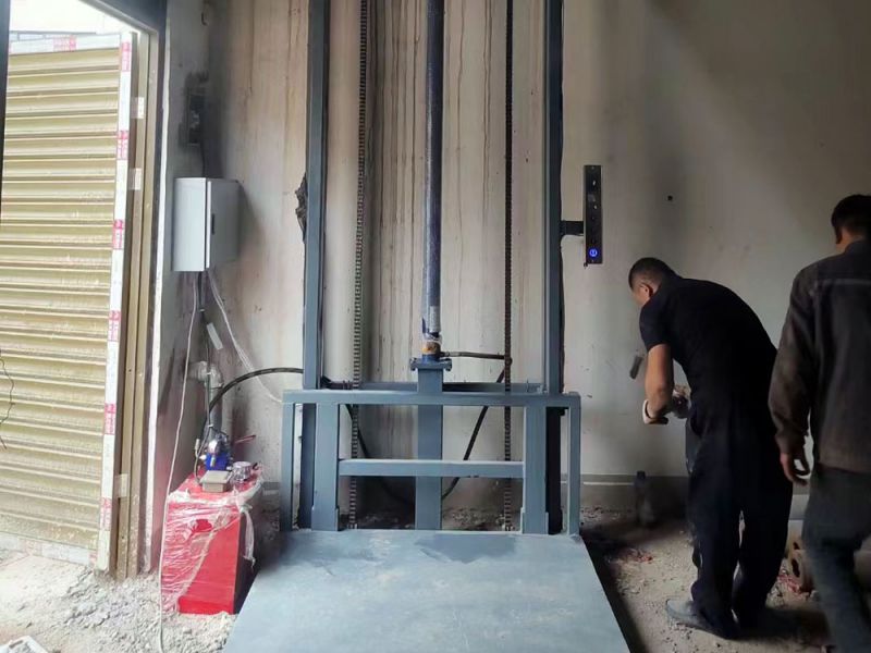 單杠室內(nèi)液壓貨梯