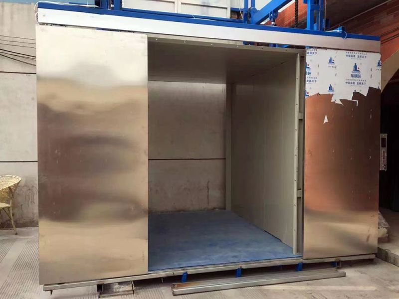 不銹鋼電梯門液壓貨梯